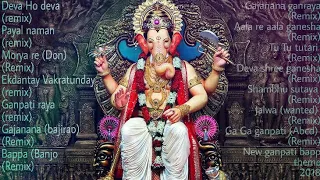 Nonstop Ganpati Dj Remixes Latest Song 2018 (Ganpati Bappa Morya) includes multiple dj remixes