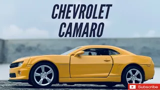 Diecast Chevrolet Camaro | 1:43 Model Car | BUMBLEBEE