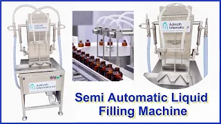 Semi Automatic Liquid Filling Machine