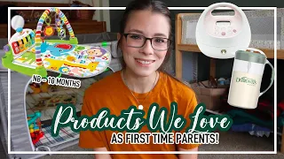 A (kind of) rapid fire review of our most used baby products | FIRST TIME PARENTS