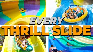 Every Thrill Slide at Holiday World & Splashin' Safari! (With On-Ride Povs)