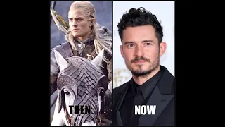 Lord of the Rings cast then and now