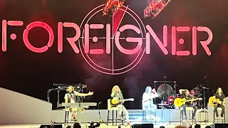 Foreigner "Say You Will" (Acoustic) Live from PNC Pavilion Charlotte Nc Wednesday August 9th 2023