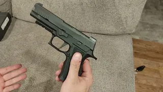 sig p320 XF first look