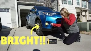 Installing LED Fog Lights | Toyota RAV4!!