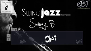 Swing Jazz Backing Track in B major! *Eb*