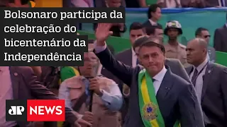 Motta e Amanda Klein comentam chegada de Bolsonaro para celebração de 7 de Setembro em Brasília