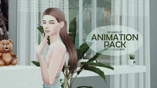Sims 4 Animations Download - Exclusive pack #5 (Hello and Goodbye Animations)