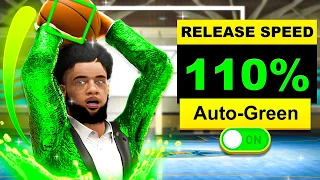 I Tested the FASTEST JUMPSHOT With AUTO GREEN in NBA 2K23 (0.1 SECONDS)