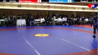 NYAC 60 KG / 132 lbs: Ellis Coleman vs. Spenser Mango