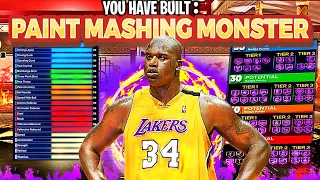 BEST DEMIGOD CENTER BUILD ON NBA 2K24 CURRENT GEN! GAME BREAKING BEST INSIDE BIGMAN BUILD ON 2K24!