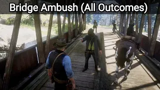 What Happens If You Let The O'Driscoll Boys Rob You (Bridge Ambush All Outcomes) - RDR2