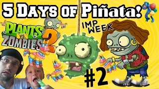 Lets Play PVZ 2 Pinata Party for 5 Days Straight! PART TWO! (Plants vs. Zombies iOS) Face Cam
