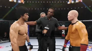 Saitama vs. Bruce Lee (EA Sports UFC 2) - CPU vs. CPU - Crazy UFC 👊🤪