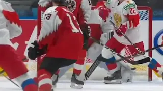Мчм  Австрия -  Россия хоккей