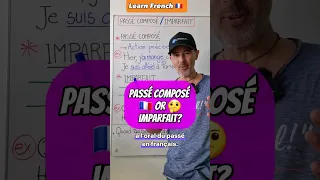 When to use the "Passé composé" or the "imparfait" tense in French? 🤔🇨🇵