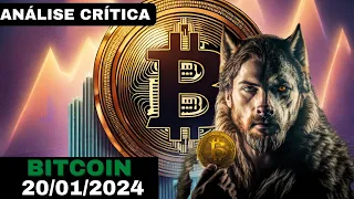 ⚠️ BITCOIN HOJE 20/01 - Análise: A QUEDA DO BITCOIN ACABOU?? #btc #bitcoin #pump #lobocripto