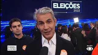 Felipe D'Avila participou do primeiro debate como candidato 29/08/2022 00:20:06