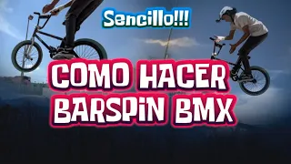 Cómo hacer barspin en bmx