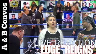 LIVE REACTION - Edge Gets Confronted And "Reigns" | Smackdown Live 2/19/21