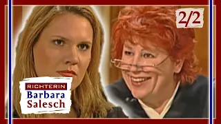 "Schwarze Kuh!" Zeugin beleidigt Barbara Salesch! | Richterin Barbara Salesch | SAT.1