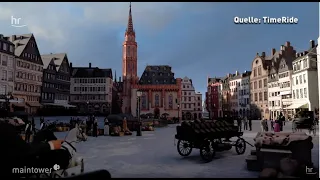 Virtuelle Zeitreise in die Vergangenheit von Frankfurt: Time Ride eröffnet! | maintower