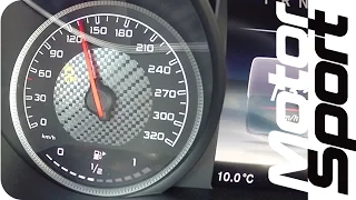 Mercedes AMG GT : 0-260 km/h