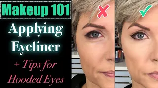 Makeup 101: How to Apply Eyeliner + Tips for Winged Liner with Hooded Eyes