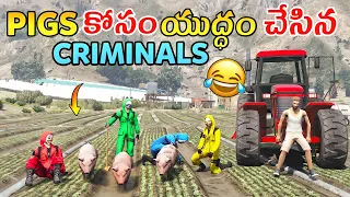 Gta x Freefire | Criminels Mess With Adam | Gta 5 Gameplay In Telugu #8