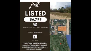 VACANT LAND FOR SALE INTERLACHEN, FL- 1 HOUR FROM WORLD RENOWNED BEACHES!  MOBILE, TINY HOMES & SF!