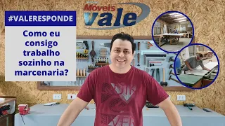 Como eu consigo trabalho sozinho na marcenaria?