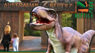 DINOSAURS AT THE ZOO! | Australian Reptile Park