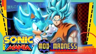 Sonic Mania PC - Super Sonic Blue Dragonball Super Mod & Quartz Quadrant - Mod Madness