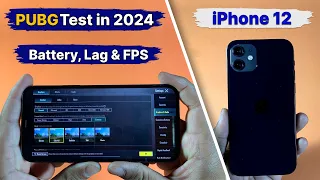 iPhone 12 PUBG Test in 2024 | Detailed BGMi Review in Hindi-Laag-FPS-Battery-Heating🔥