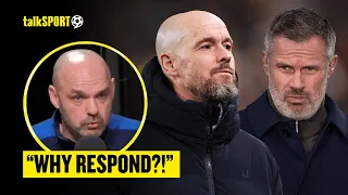 Danny Murphy HITS OUT At Erik Ten Hag For RESPONDING To Jamie Carragher's Man United Criticism 🔥