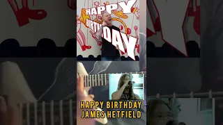 Happy 60th Birthday James Hetfield Papa Het of Metallica