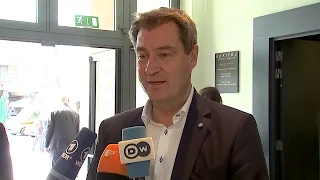 28.05.2019 - Statement Markus Söder / Ankunft Silvio Berlusconi - Spitzenkand./Misstrauensvotum Kurz