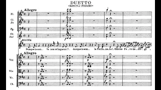 Rossini, Barbiere - Duetto "Dunque io son..." - Sills-Milnes (score)