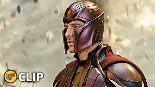 Magneto Destroying the World Scene | X-Men Apocalypse (2016) Movie Clip HD 4K