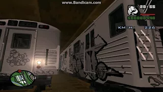 Gta San Andreas - Crazy Train (CLEO) vs DAMN TRAIN!!!