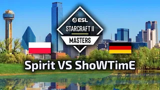 Spirit VS ShoWTimE TvP ESL Masters Spring Europe Playoffs polski komentarz