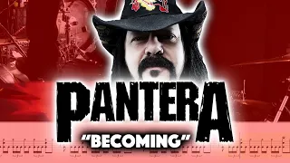 How To Play Pantera Becoming Double Bass - Cameron Fleury