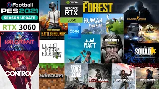 GeForce RTX 3060 Test in 17 Games l 1080p l i5 12600KF | 32GB RAM | Highest Graphic Setting