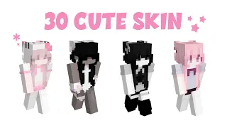 Kawaii & cute minecraft skins for girls ⁎⁺˳  ✧🐰