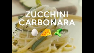 #CarbonaraDay - Zucchini Carbonara