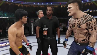 Bruce Lee vs. Crusher (EA Sports UFC 3) - Epic Battle 💯 🐲 - Dragon Fights 🐉