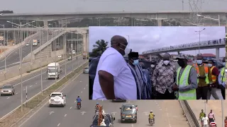 Henry Quartey And Road Minister Storms Pokuase Interchange