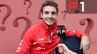 F1 driver Jules Bianchi 60 sec Q&A