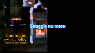 Goodnight, Alice (Instrumental) by The Justin Duke Project (Karaoke Video)