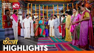 Meena - Highlights | 23 April 2024 | Tamil Serial | Sun TV